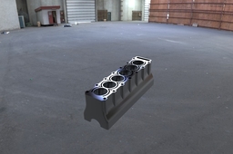 Straight 6 engine Crankcase (aluminium)