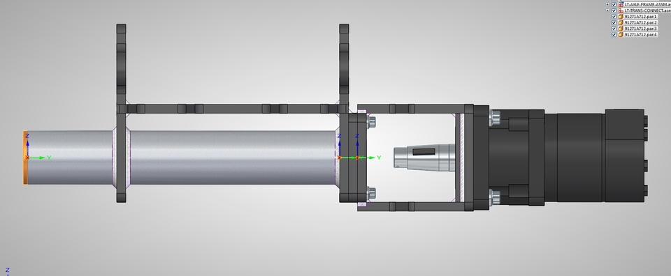 Axle Assembly Weldment