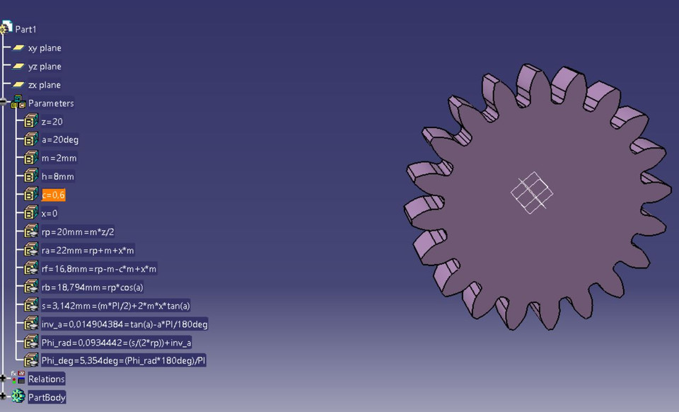 Catia V5 Two Gears 3d Cad Model Library Grabcad Images