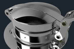 Quick-Release Fuel Filler 1940-1970 Bolt-in Flange