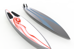 Surf board gun