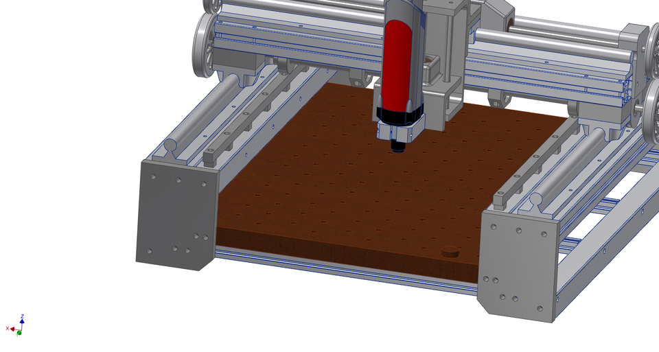 Milling Machine 3D CAD Model Library GrabCAD
