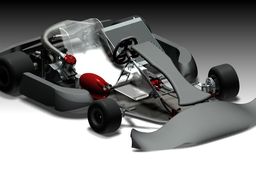 Kart ICC KZ1 shifter CRG Road Rebel