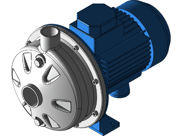 Ebara Pump | 3D CAD Model Library | GrabCAD