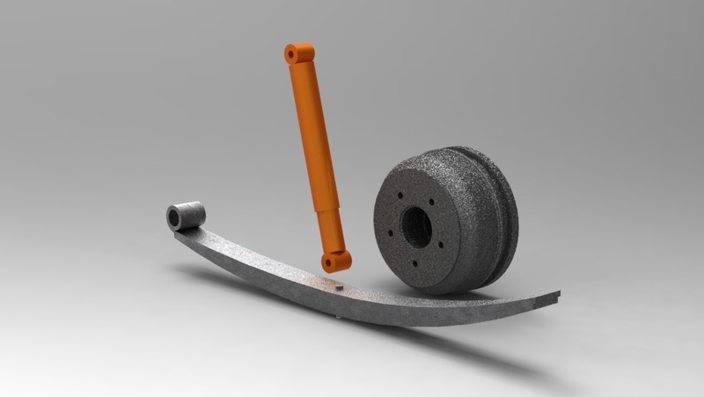 Tikitreiler parts