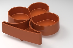 3D Printshow Challenge 13: A salad/sauce serving dish