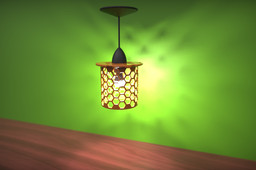 Honeycomb lamp