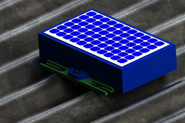Idee for housing the solarpanel and batteries