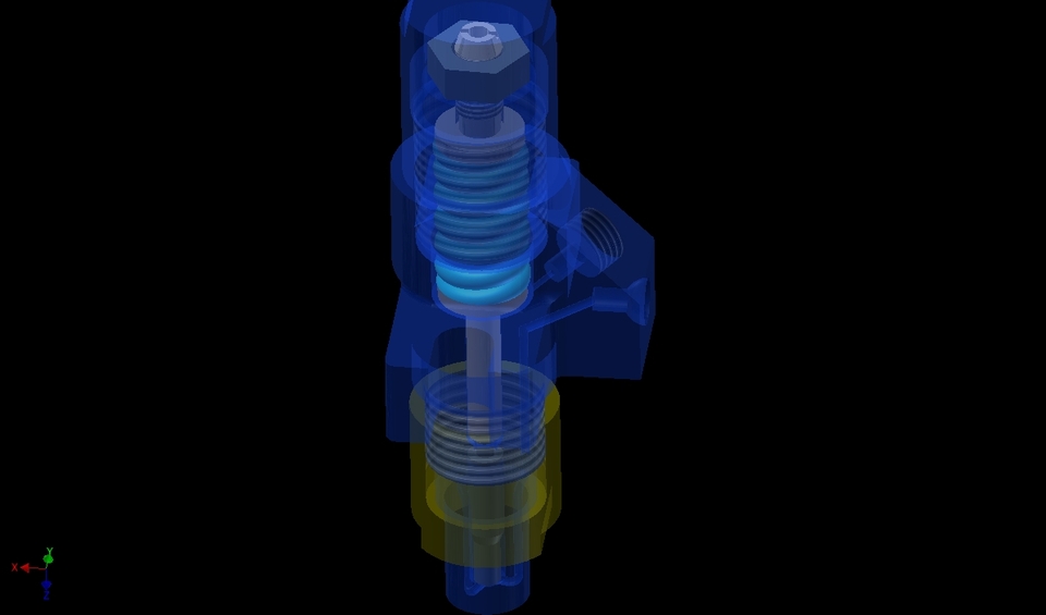 FUEL INJECTION NOZZLE 3D CAD Model Library GrabCAD