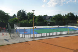 Inline skater hockey playground