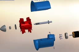 Two Stage 90mm Electric Ducted Fan