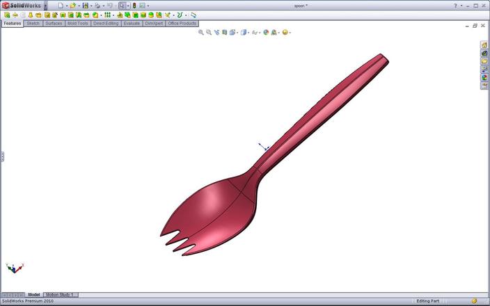 Spoon cum Fork