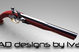 Flintlock pistol