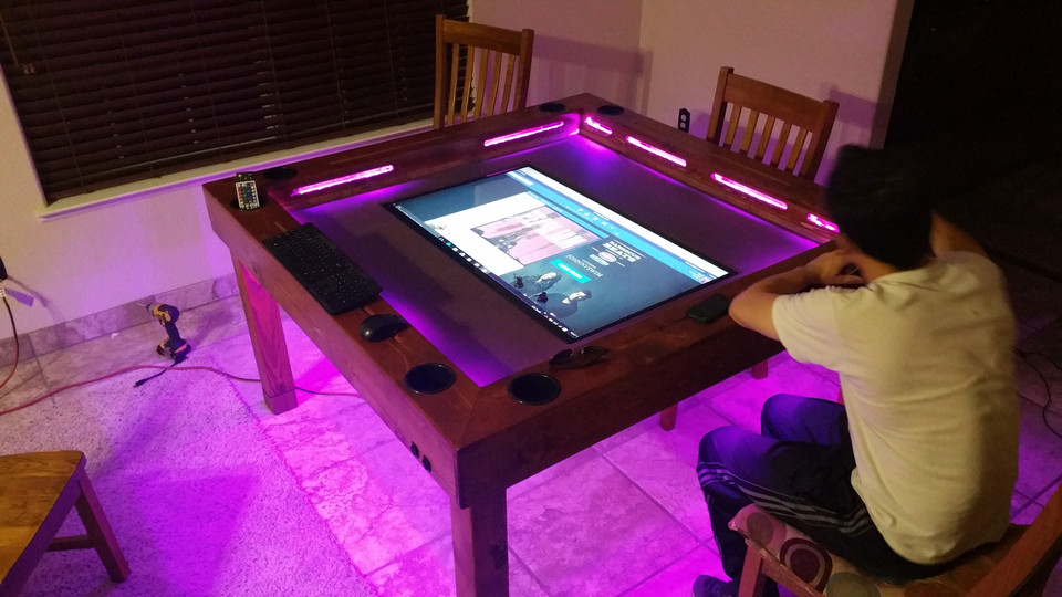 Table Top Game Table 3D CAD Model Library GrabCAD