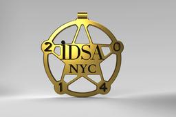 IDSA - Sheriff badge - 3D print