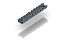 Picatinny rail mount base 100mm