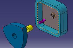  Reuleaux triangle rotating inside a square
