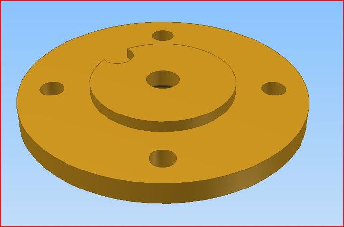 Steam engine components. lower cylinder head