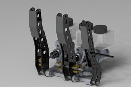 Tilton racing pedal assembly
