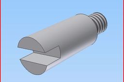 Steam engine components. Slide con pin