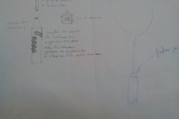ergonomic handle badminton