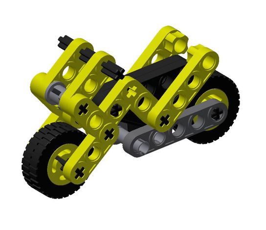 Lego Technic 1259 (Motorbike)