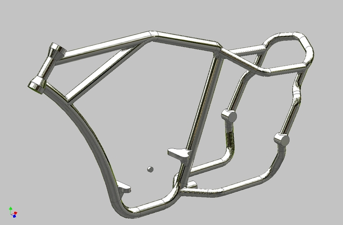 Motorcycle frame