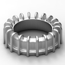 34A Exhaust locking ring