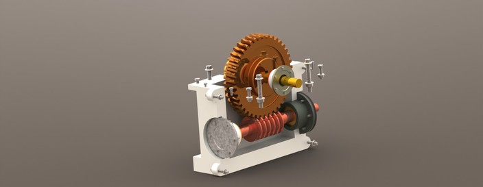 Worm Gear Box