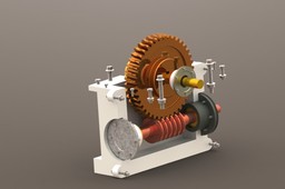 Worm Gear Box