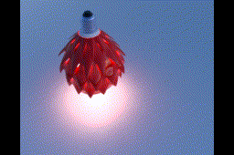 Infinite Strawberry - Generative Lampshade