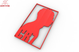 RONALDO CR7 3D PRINTED CARD