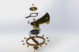 Clock Balance Wheel