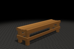Simple Park Bench