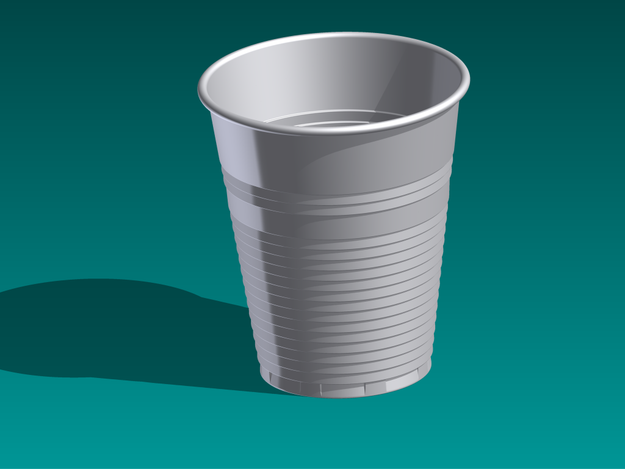 PLASTIC COFFEE CUP