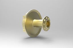 Alloy rear hub