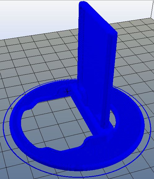 Holder NFC chip for the coil filament