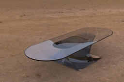 glass table