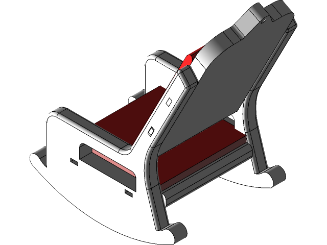 Rocking Chair Solidworks Free CAD Designs, Files & 3D Models | The GrabCAD Community Library