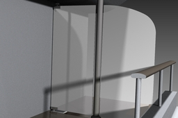Wind breaker door system 1