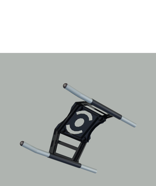 Helicopter landing skids (RC) 3D CAD Model Library GrabCAD