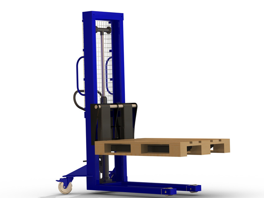 Manual Pallet Stacker 3d Cad Model Library Grabcad
