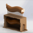 Wooden Snake Automata