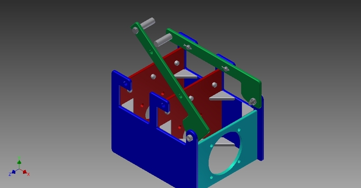 Boltless Attachment Motor Mount