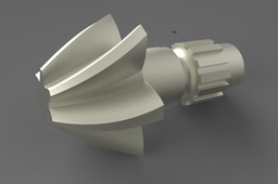 Tutorial: Modeling a helical gear in Catia V5.