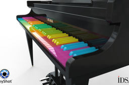 Grand-Piano - Couloured Octaves