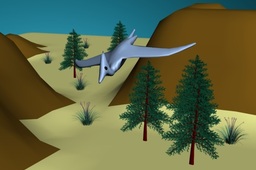 flying dinosaur
