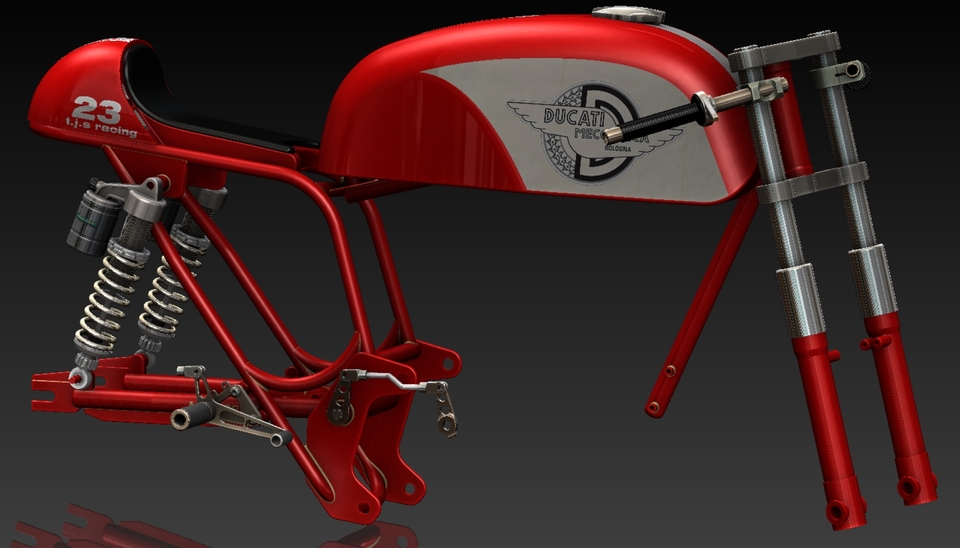 Ducati 350 racer