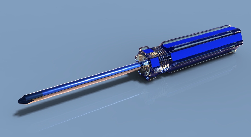 Screwdriver 3D CAD Model Library GrabCAD