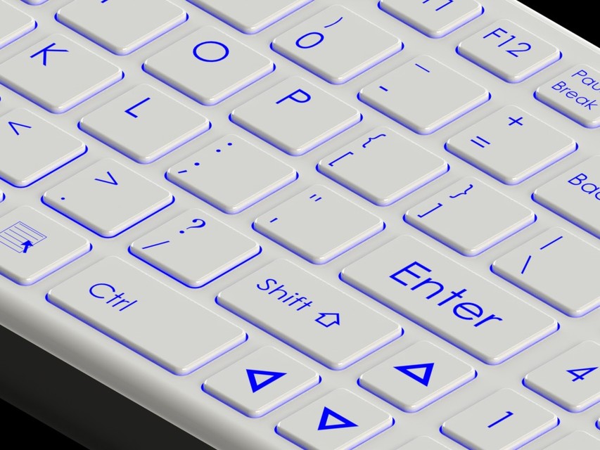 KEYBOARD 3D CAD Model Library GrabCAD